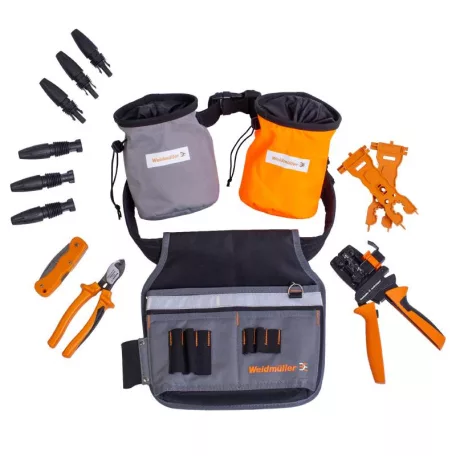 Weidmüller 2936970000 PV TOOL STICK SET Övtáska napelem szerelő szerszámokkal