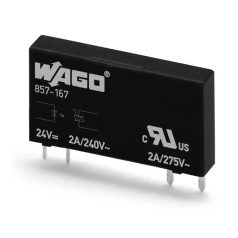 Wago 857-167 Szilárdtest relé, 24VDC, 1A @