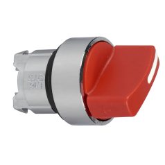   Schneider ZB4BK1243  Harmony fém világító választókapcsoló fej, Ø22, 2 állású, piros