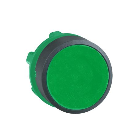 Schneider ZB5AA3 Harmony műanyag nyomógomb fej, Ø22, visszatérő, zöld