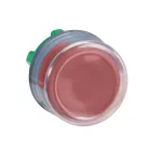 Schneider ZB5AP4 Harmony műanyag nyomógomb fej, Ø22, visszatérő, kiemelkedő, gumisapkás, piros
