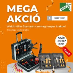 Weidmüller szerszám akció 2024.06.05.-Kizárólag a készletek erejéig!